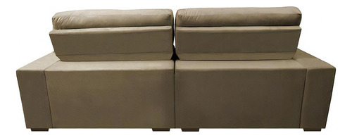 Sofá Retrátil Recli Pocket Cama Inbox Master 2,52m Castor