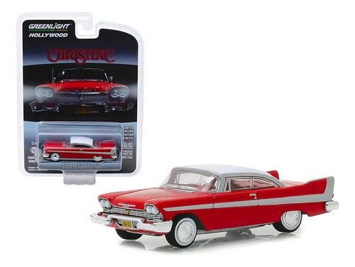 Greenlight Christine Plymouth Fury Mide 8 Cm. R/goma E/1:64