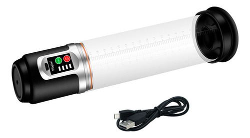 Bomba De Vacío Agrandador De Pene Automática Recargable Usb