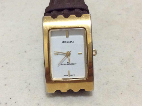 Raro Reloj Vintage Dama Caballero Cuarzo Kiseki