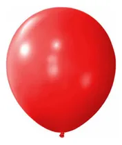 Comprar Piñata Globo Roja Lisa X 1 Color Rojo Tamaño De La Piñata Grande