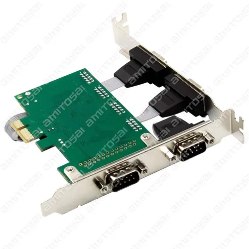 Placa Serial Amitosai Pci-e 4 Puertos Db9 Rs232 Premium S8