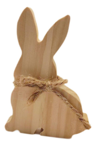 Señal De De Madera, Centro De Mesa De Mesa De Conejo Sin