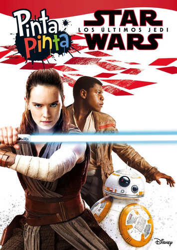 Star Wars. Los Ãâºltimos Jedi. Pinta Pinta, De Star Wars. Editorial Planeta Junior, Tapa Blanda En Español