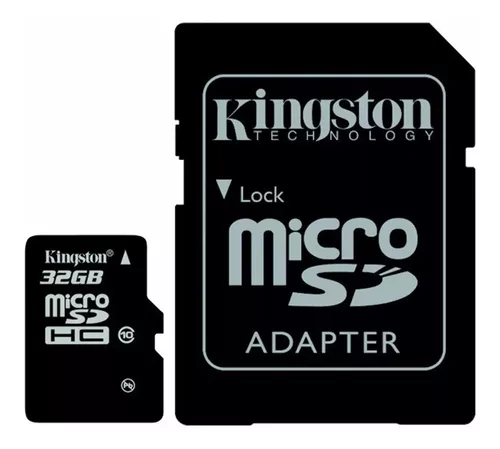 Enlace molino atravesar Memoria Micro Sd 32gb Kingston Clase 10 Con Adaptador