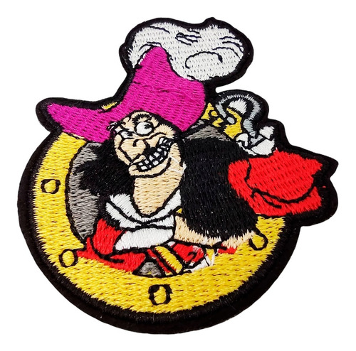 Parche Para Ropa - Peter Pan - Capitán Garfio - Disney