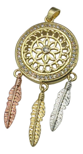 Atrapasueños De Oro Místico