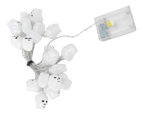 Skull Light String Skeleton S, Mini Portátil, Funciona Con P