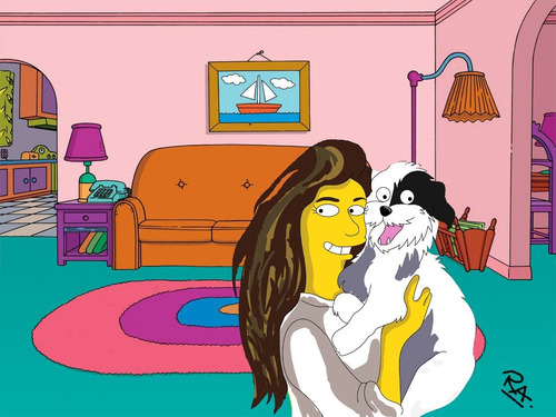 Retratos Estilo Simpsons