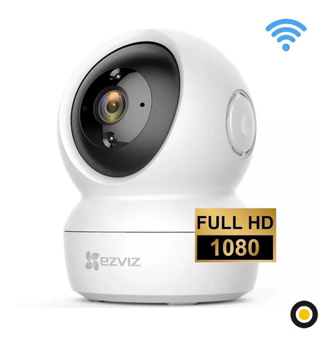 Cámara Seguridad Ip Wifi Domo 360º 1080p Full Hd Ezviz C6n