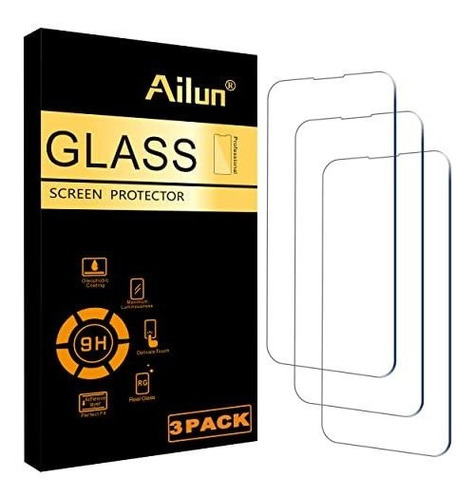 3 Protectores Pantalla Templado Para iPhone 14 Plus /14 Pro