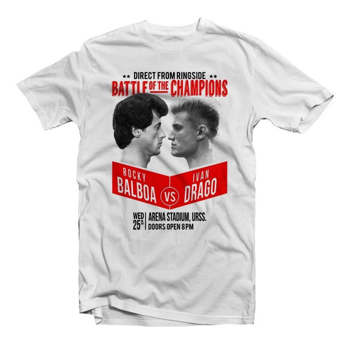 Remera Rocky Balboa Vs Ivan Drago