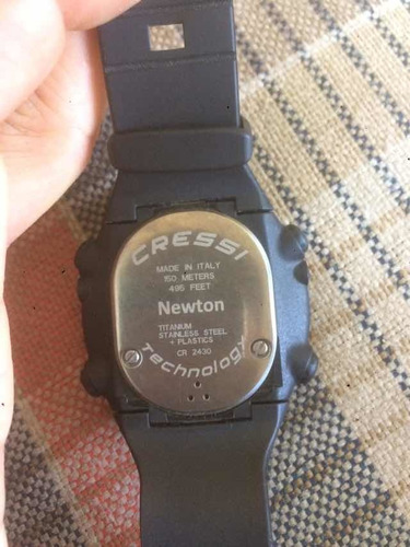 Imagen 3 de 6 de Computadora De Buceo Cressi Newton Ordenador Reloj