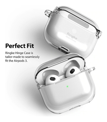 Imagen 2 de 10 de Funda Ringke Hinge Para AirPods 3 2021