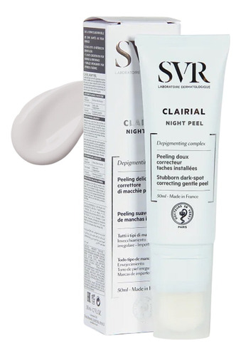 Svr Clairial Night Peel Peeling Suave Corrector De Manchas