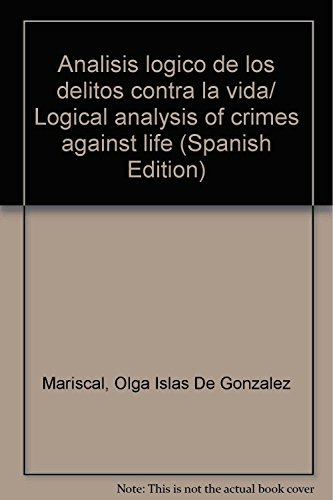 Libro Delitos Contra La Vida De Olga Islas De Gonzalez Maris