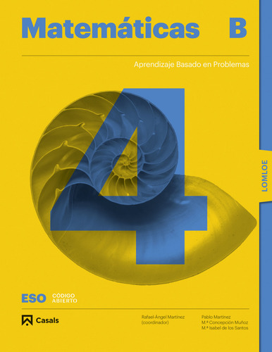 Matemáticas 4ºeso Opción B. Código Abierto 2023 - Aa.vv