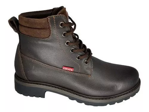 Bota Levis Cafe En Piel Para Dama Para D Lv-129242c