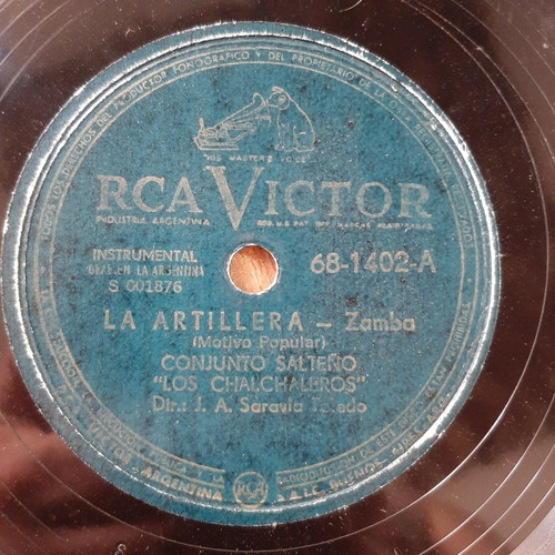 Pasta Conj Salteño Los Chalchaleros Rca Victor C169