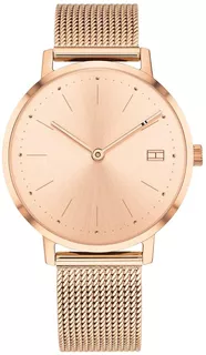 Reloj Tommy Hilfiger 100% Original M 1781926 35mm Rose Gold