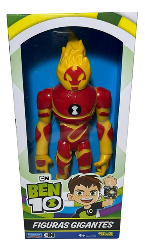 Boneco Ben 10 Figuras Gigantes - Chama - Original Sunny