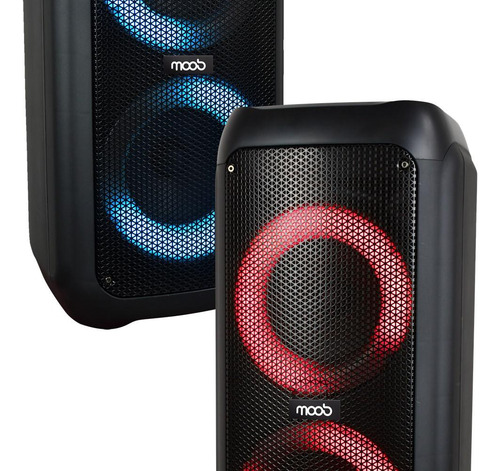 Caixa Amplificada Moob Bluetooth, Microfone, Usb E Rádio Fm
