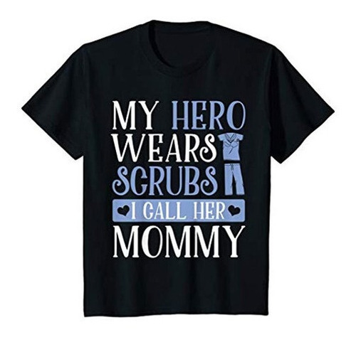 Niños Mi Heroe Usa Batas La Llamo Mami Camisa Adorable Par