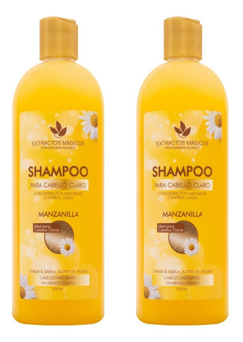 2 Shampoo Manzanilla Sin Sal