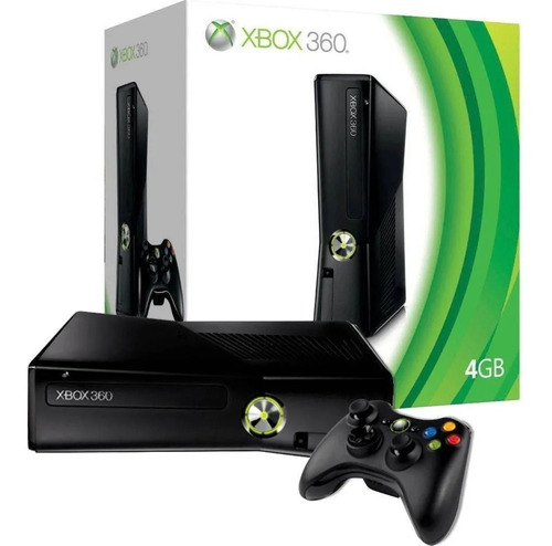 Xbox 360 4gb Slim Ou Super Slim 1 Controle Sem Fio (Recondicionado)