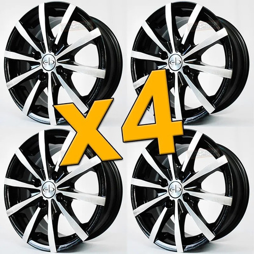  Llantas 14 Deportivas Kit X4 Peugeot Ford Instalacion Envio