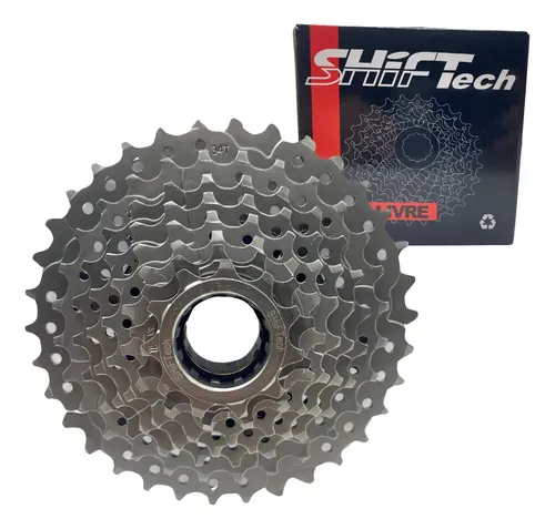 Catraca Roda Livre 8V MTB 11/34D Compatível Shimano Shiftech