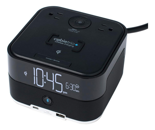 Cubietrio Reloj Despertador Carga Facil Usar Y Comodo Cargad