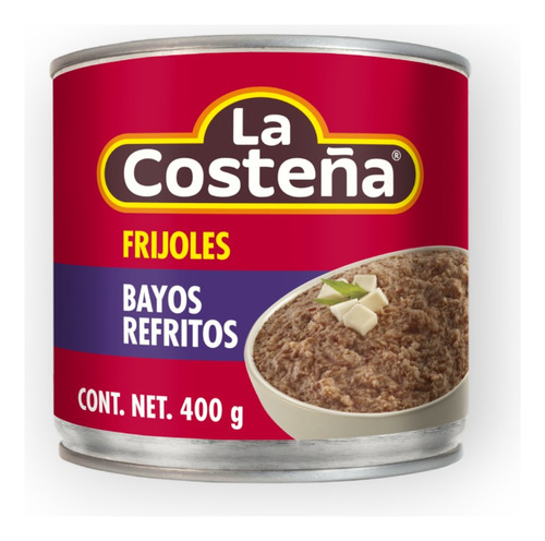 Frijoles Bayos Refritos *400g La Costeña