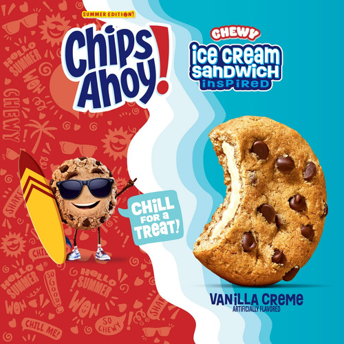 Chips Ahoy! Chips Ahoy ice cream sandwich sin sal 281 g