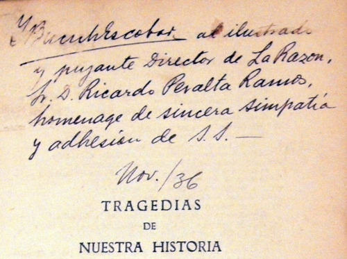 Bucich Escobar Tragedias De Nuestra Historia 2 Toms Dedicado