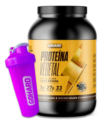 Proteína Gohard + Shaker (elige Tu Sabor)