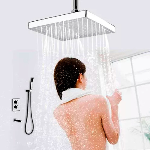 Flor De Ducha Baño Con Luces Led Rgb De Colores Yc-8516