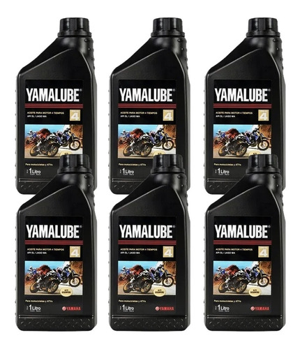 Aceite Mineral Yamalube 4t 20w40 Yamaha X 6 Un