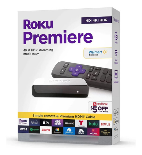 Convertidor Roku Premiere + 4k 3920xb