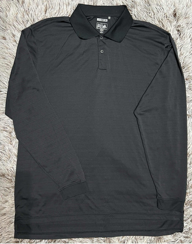 Playera Deportiva Polo adidas Manga Larga Para Hombre Xl