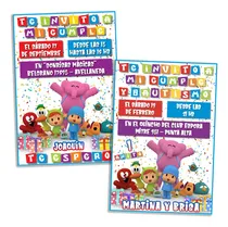 Comprar Invitaciones Digitales E Imprimibles Personalizadas Pocoyo