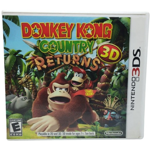 Jogo Donkey Kong Country Returns 3d Nintendo 3ds (Recondicionado)