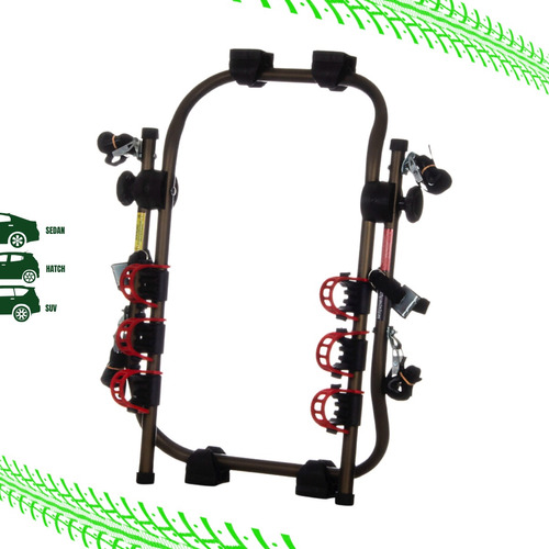 Suporte Transbike Slim 3 Bikes Alumínio Trav & Go