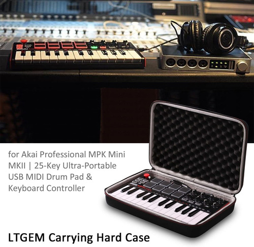 Estuche Rígido De Viaje Para Akai Professional Mpk Min...