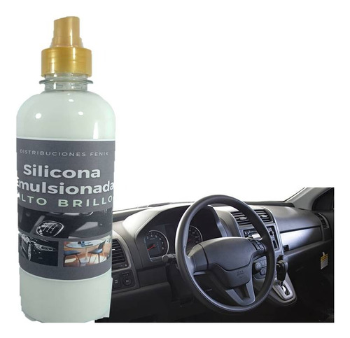 Silicona Alto Brillo Para Autos 500 Ml