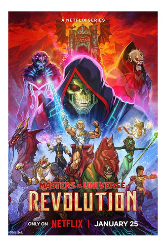 He-man Poster De La Serie De Netflix Nueva Temporada