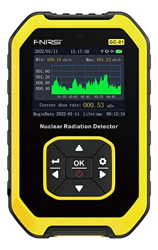 Detector De Radiacion Nuclear Geiger Beta Gamma Rayos X