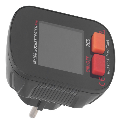 Detector De Receptáculos, Pantalla Digital, Probador De Ench
