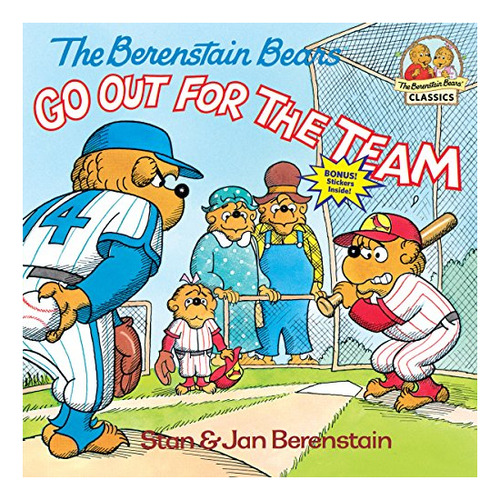 Book : The Berenstain Bears Go Out For The Team -...