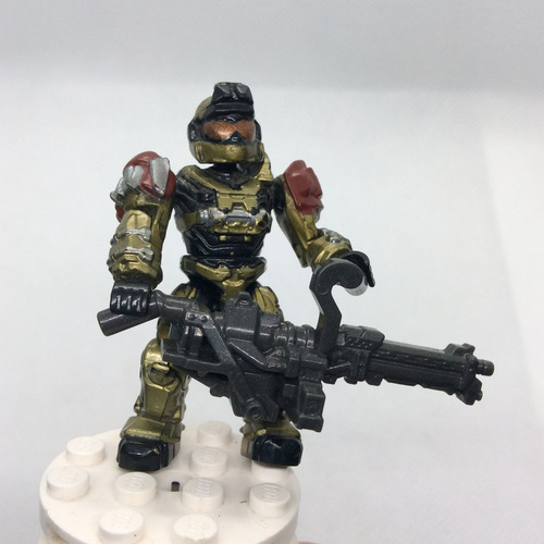 Mega Construx Halo Spartan Jorge-052 Mattel Original Noble (Usado)